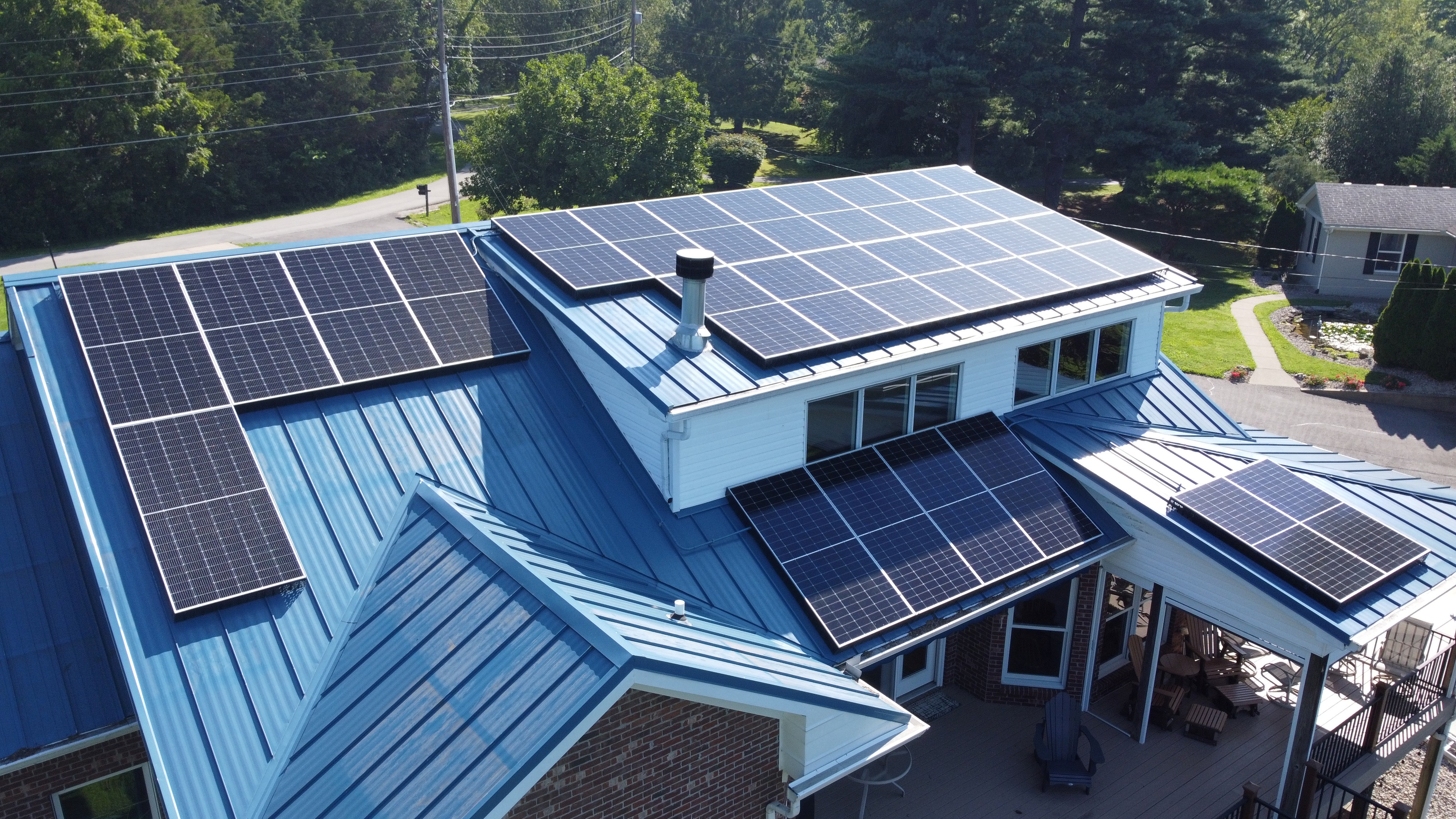 Residential solar installation